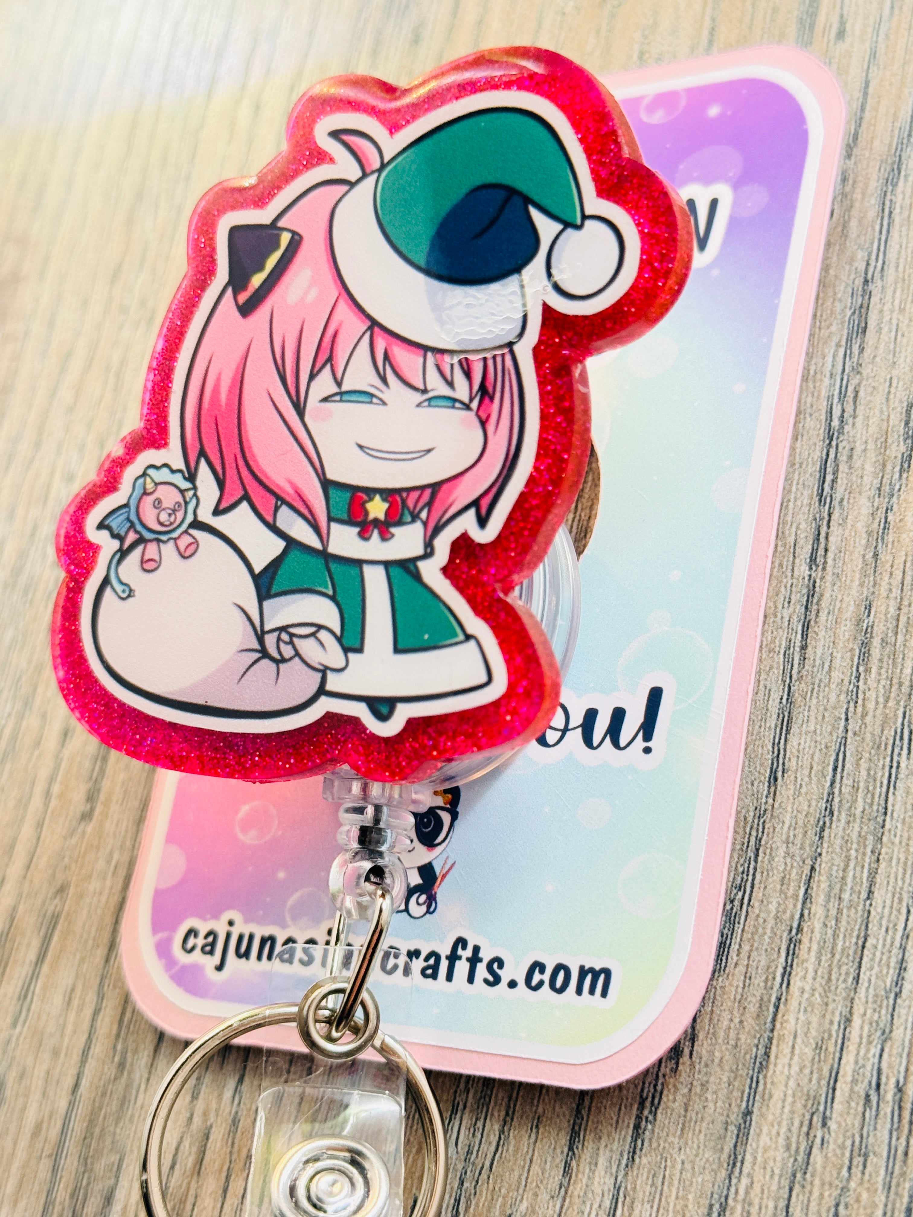 Christmas Spy Girl Inspired Badge Reel