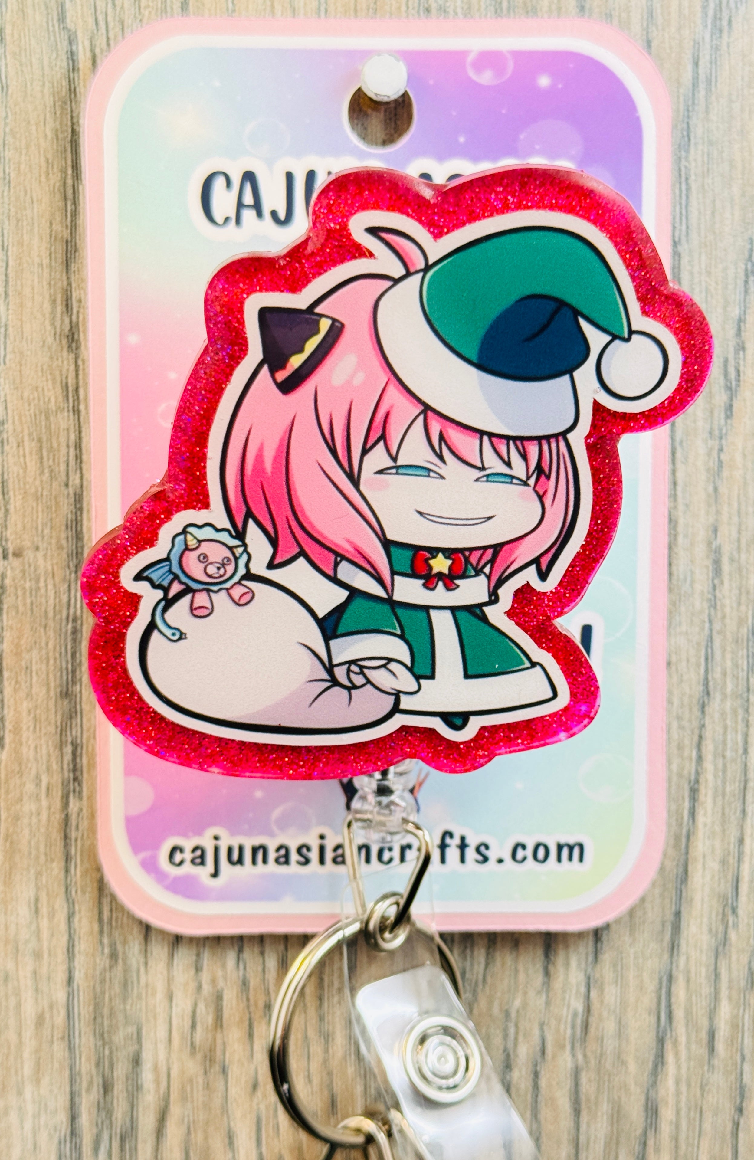 Christmas Spy Girl Inspired Badge Reel