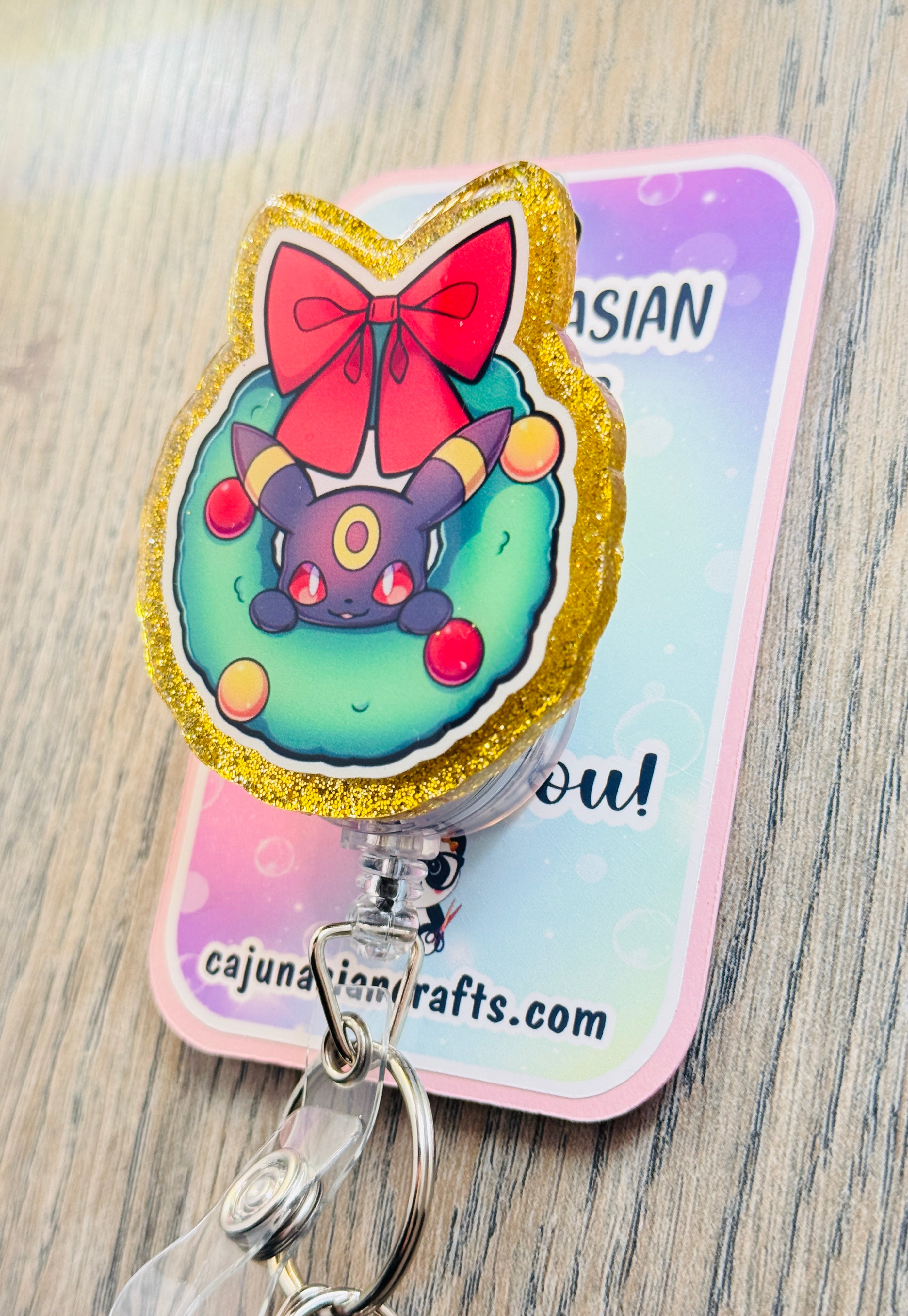 Christmas Reef Poke Anime Inspired Badge Reel
