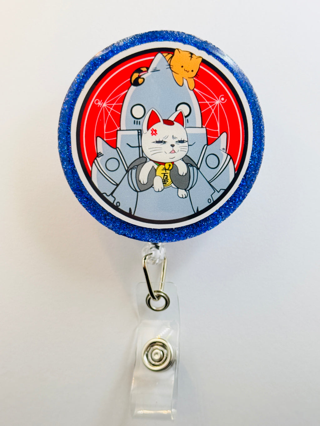 Alchemist/Granny Cat Fusion Inspired Badge Reel