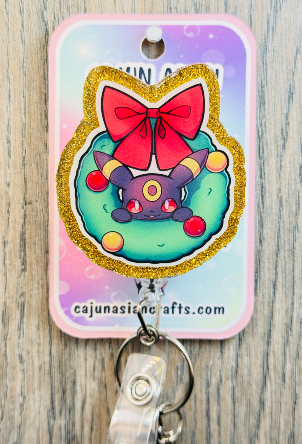 Christmas Reef Poke Anime Inspired Badge Reel