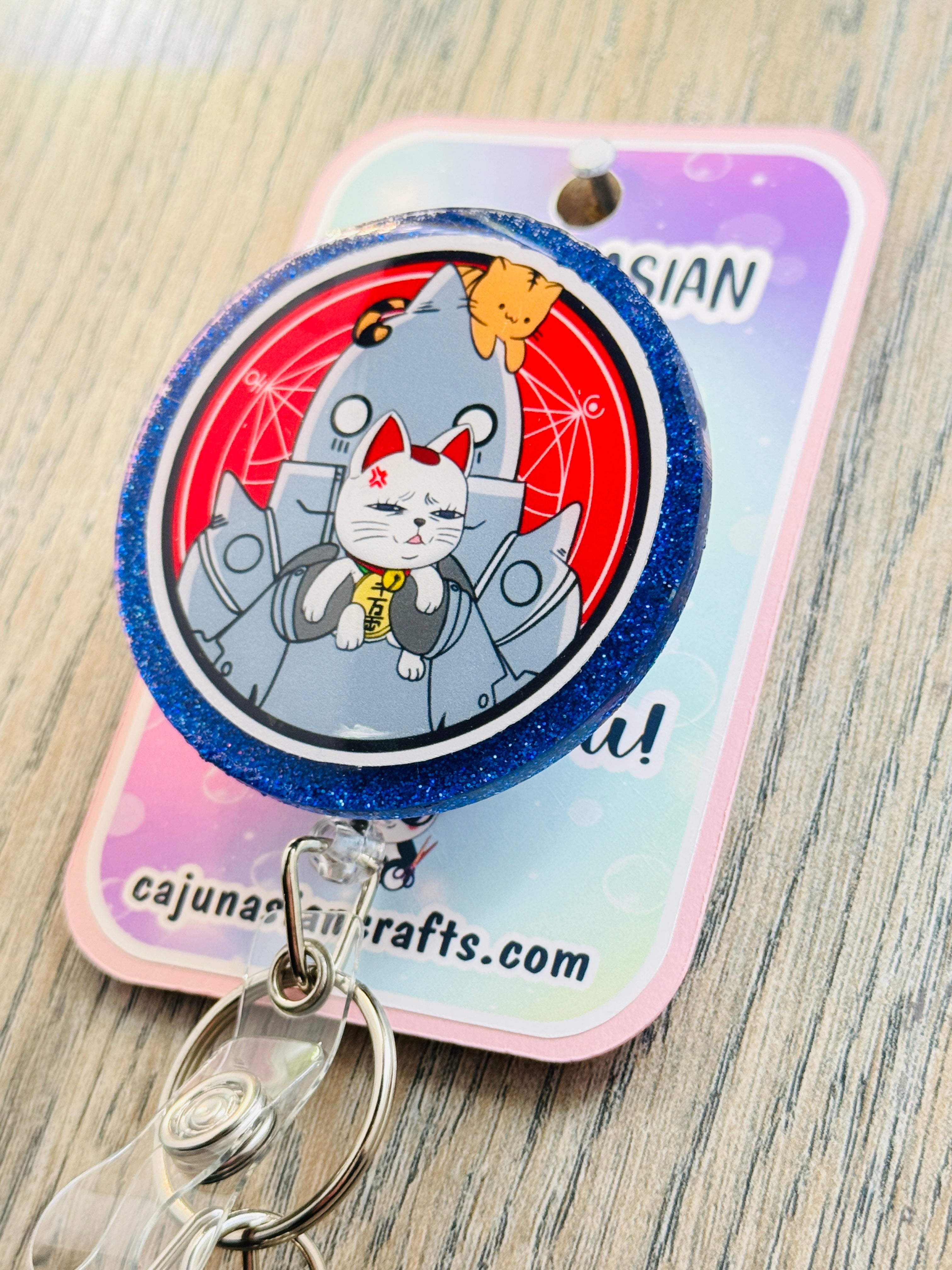 Alchemist/Granny Cat Fusion Inspired Badge Reel