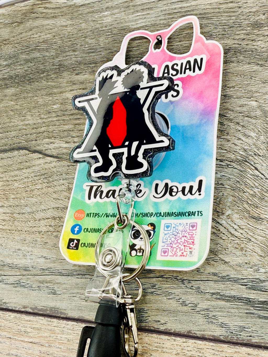 Hunter X Anime Badge Reel/ID Clip Retractable-(Alligator, Belt, MRI Safe, Carabiner Clips) & Non-Retractable Clips