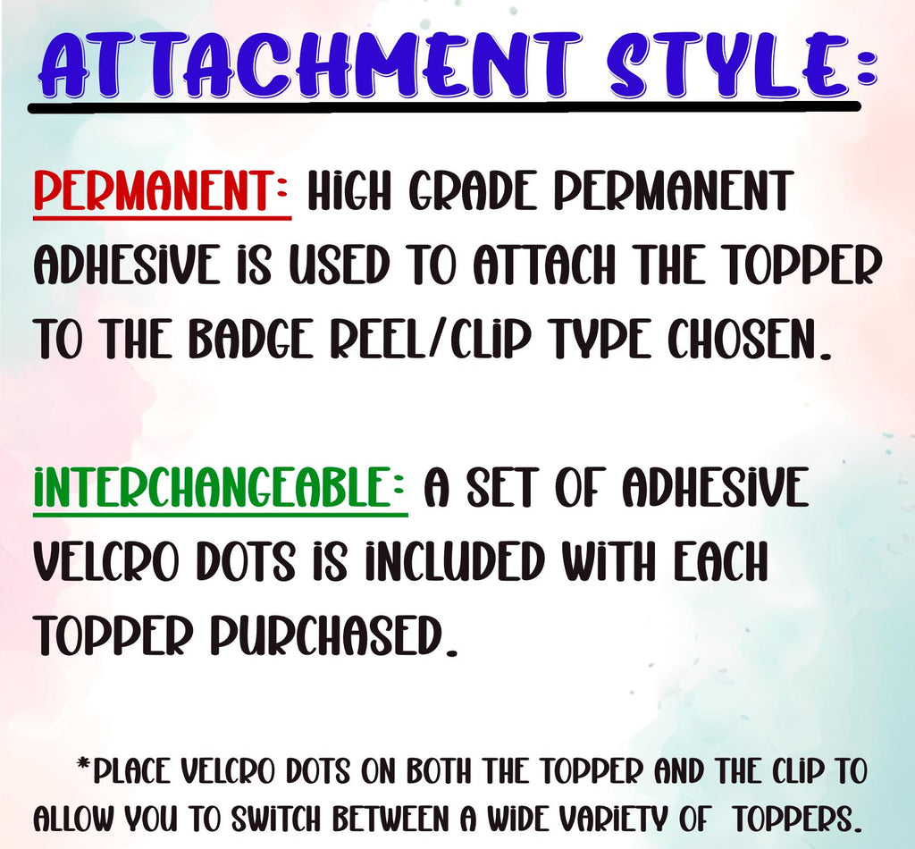 Demon Anime Blue Derpy Cat Plant KPOP Reel/ID Clip/Holder (Retractable, Belt, Non-Retractable, MRI Safe)Permanent or Interchangeable